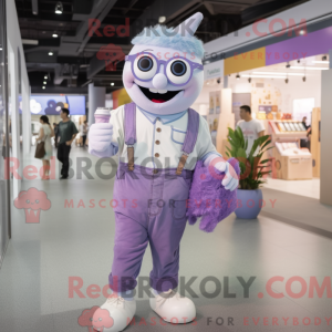 Lavender Ice Cream mascot...