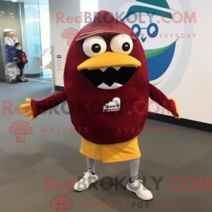 Maroon Fish Tacos mascot...