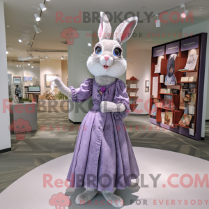 Lavender Wild Rabbit mascot...