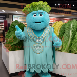 Turkis Caesar Salat maskot...