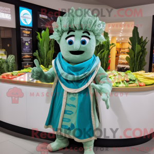 Turquoise Caesar Salad...