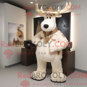 Costume mascotte d orignal...