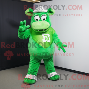 Postava maskota Green Beef...
