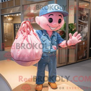 Pink baseball handske...