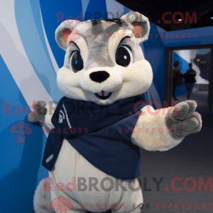 Navy Flying Squirrel mascot...