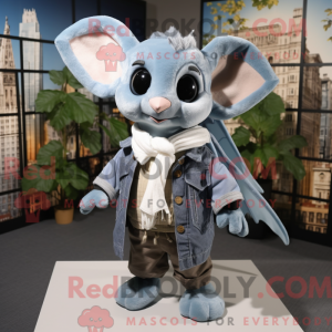 Postava maskota Grey Bat...