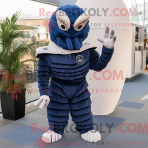 Navy Trilobite mascot...