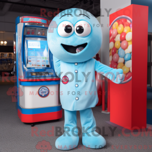 Sky Blue Gumball Machine...