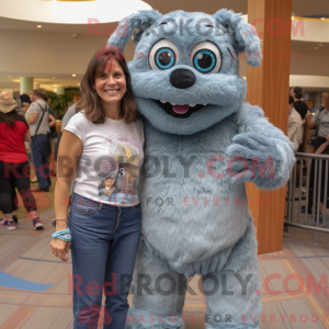 Gray But mascot costume...