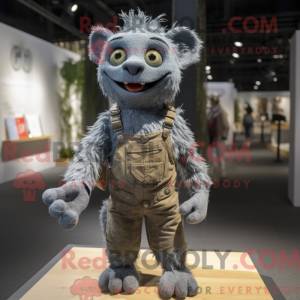 Gray But mascot costume...