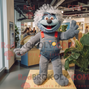 Gray But mascot costume...