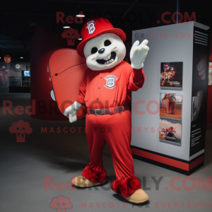 Red Graveyard mascot...