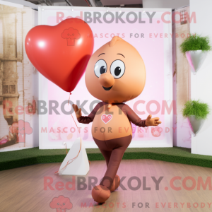 Rust Heart Shaped Balloons...