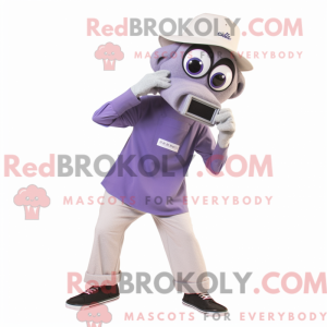 Lavender Camera mascot...