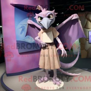 Lavender Pterodactyl mascot...