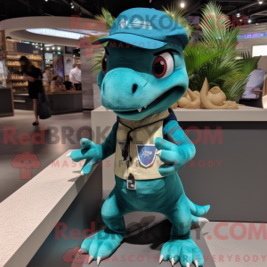 Turkis Dimorphodon maskot...