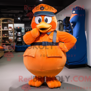 Orange Air Force Soldier...