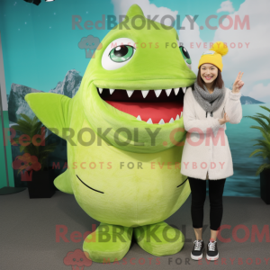 Lime Green Megalodon...