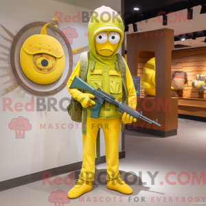 Citrongul Sniper maskot...