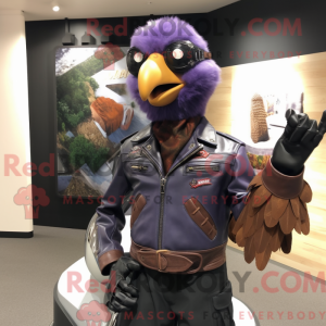 Lavender Pheasant mascot...