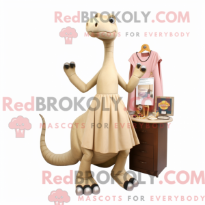 Beige Brachiosaurus...