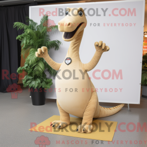 Beige Brachiosaurus...