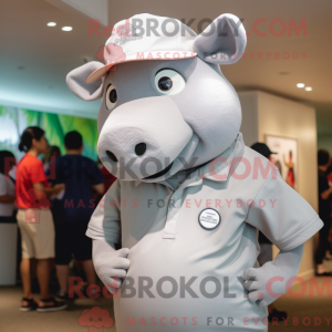 Silver Sow maskotdraktfigur...