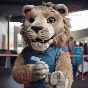 Smilodon mascot costume...