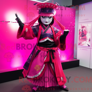 Postava maskota Magenta...