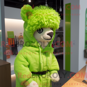 Lime Green Alpaca...