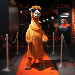 Rust Camel mascot costume...