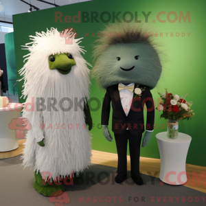 Green Porcupine mascot...