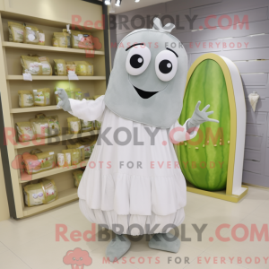 Gray Cucumber mascot...