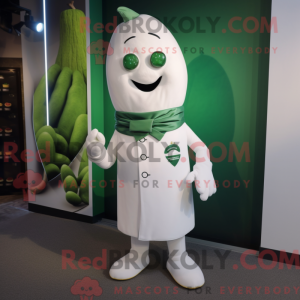White Zucchini mascot...