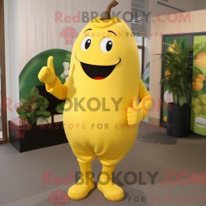 Yellow Pepper mascot...