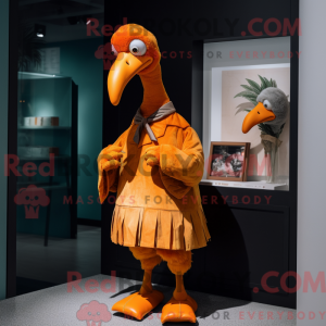 Postava maskota Orange Dodo...