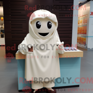 White Chocolate Bar maskot...