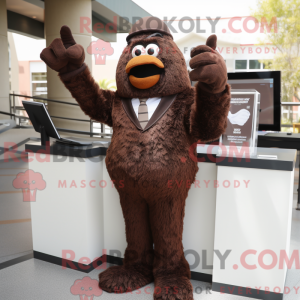 Brown Attorney mascot...