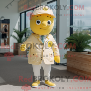 Costume mascotte de citron...