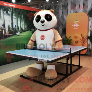 Tan Ping Pong Table...
