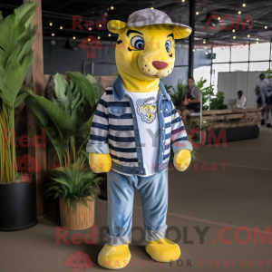 Disfraz de mascota de cebra...
