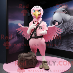 Maskotka Pink Bald Eagle to...