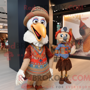 Tyrkiet maskot kostume...
