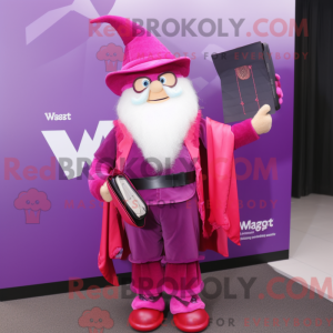 Magenta Wizard mascot...