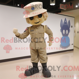 Beige American Soldier...