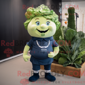 Navy Cabbage maskot kostume...