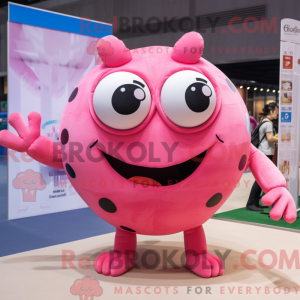 Pink Crab Cakes mascot...