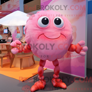 Pink Crab Cakes mascot...