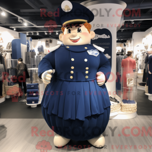 Navy Strongman Maskottchen...