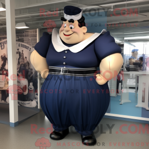 Navy Strongman Maskottchen...